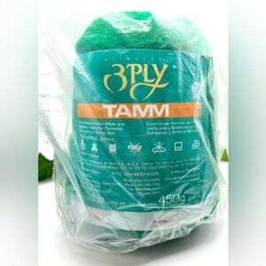 3 Ply Tamm Cone Green Knitting Yarn Machine or Hand NIB 1 Lb 2564 Yards